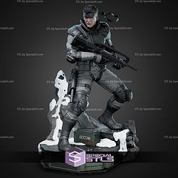 Solid Snake Metal Gear Solid Socom STL Files
