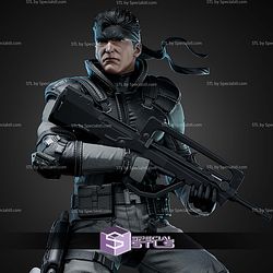 Solid Snake Metal Gear Solid Socom STL Files