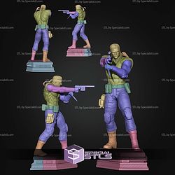 Solid Snake Standalone STL Files