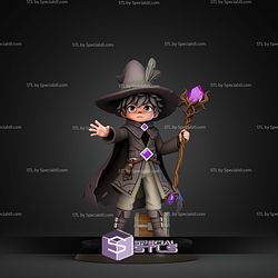Sorcerer Taskbar Hero 150mm STL Files