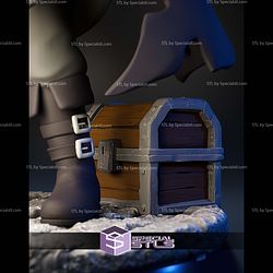 Sorcerer Taskbar Hero 150mm STL Files