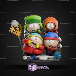 South Park Character 230mm STL Files