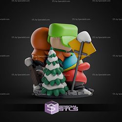 South Park Character 230mm STL Files