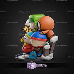 South Park Character 230mm STL Files