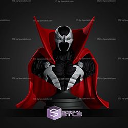 Spawn Animated Bust 3D Print Files