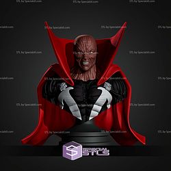 Spawn Animated Bust 3D Print Files