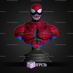 Spider Carnage Animated Bust 3D Print Files