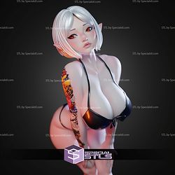 Spider Demon Summer Standing STL Files