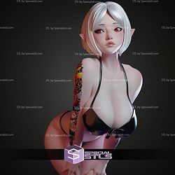 Spider Demon Summer Standing STL Files