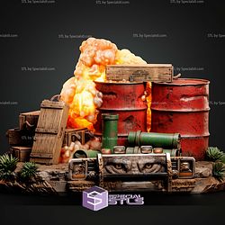 Lone Wolf McQuade Diorama Bundle STL Files
