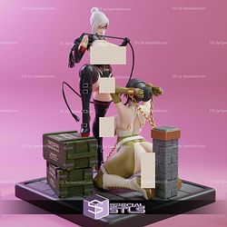 Meiko Shiraki And Rinko Scene Bundle ALT STL Files