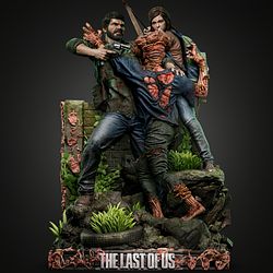 Last Of Us Diorama Bundle 409mm STL Files