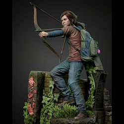 Last Of Us Diorama Bundle 409mm STL Files