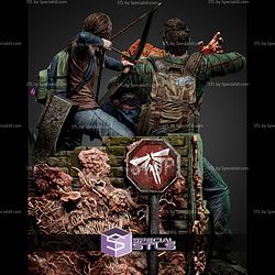 Last Of Us Diorama Bundle 409mm STL Files