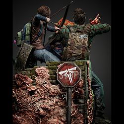Last Of Us Diorama Bundle 409mm STL Files
