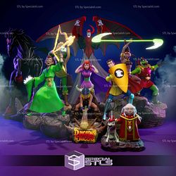 Dungeons And Dragons Character Bundle STL Files