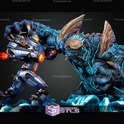 Pacific Rim Diorama Bundle 530mm STL Files
