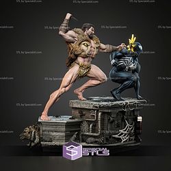 The Last Hunt Spiderman Diorama Bundle 474mm STL Files 