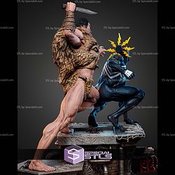 The Last Hunt Spiderman Diorama Bundle 474mm STL Files 