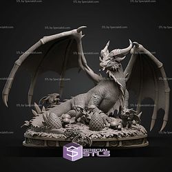 Alexstrasza Dragon Warcraft STL Files