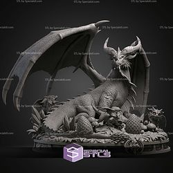 Alexstrasza Dragon Warcraft STL Files