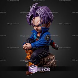 Chibi Trunks Expression STL Files
