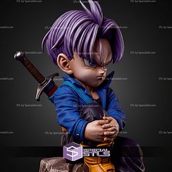 Chibi Trunks Expression STL Files