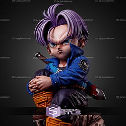 Chibi Trunks Expression STL Files
