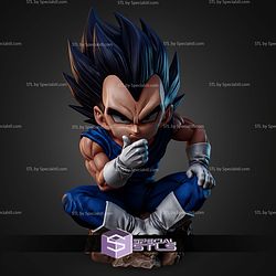 Chibi Vegeta Calm STL Files
