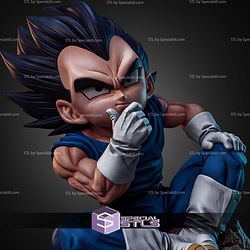 Chibi Vegeta Calm STL Files