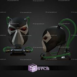 Bane Mask with Stand Knightfall STL Files