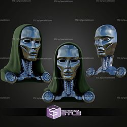 Cosplay STL Files Latverian Witch Mask And Neck Armor