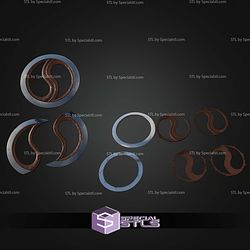 Cosplay STL Files Xena Balanced Yin Yang Chakram