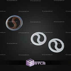 Cosplay STL Files Xena Balanced Yin Yang Chakram