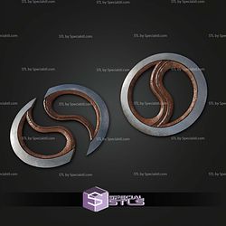 Cosplay STL Files Xena Balanced Yin Yang Chakram