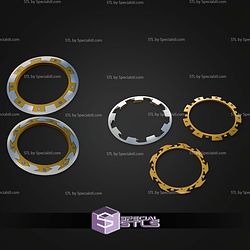 Cosplay STL Files Xena Light Dark Chakram