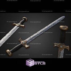 Cosplay STL Files Xena Sword