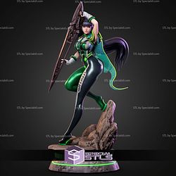 Eve Stellar Blade Green Suit STL Files