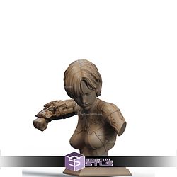 Evie With Demon Bust STL Files