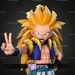 Gotenks SSJ3 Hi 143mm STL Files
