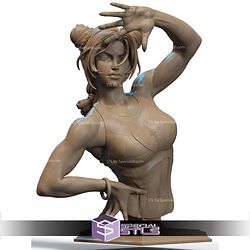 Jolyne Kujo Posing Bust STL Files