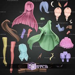 Manhattan Cafe Uma Musume 240mm STL Files