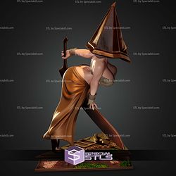 Pyramid Head Curvy STL Files