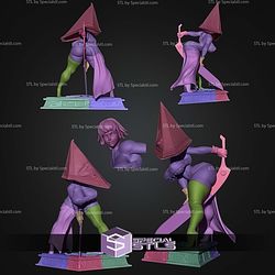 Pyramid Head Curvy STL Files