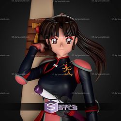 Sango Inuyasha 185mm STL Files
