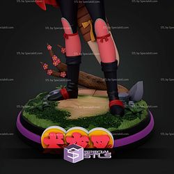 Sango Inuyasha 185mm STL Files