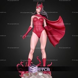 Scarlet Witch Comic 200mm STL Files