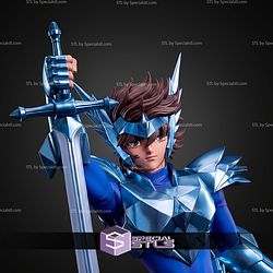 Seiya With Odin Armor STL Files
