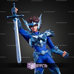 Seiya With Odin Armor STL Files