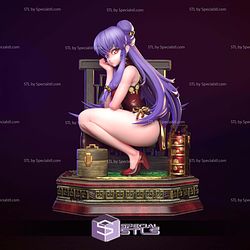 Shampoo Ranma Sitting Pose STL Files